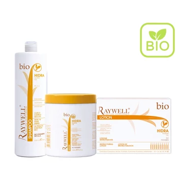 BIO HIDRA - Tápláló Csomag Száraz Hajra és Fejbőrre – Ampullacsomag+2*1000ml Samponnal, Maszkkal