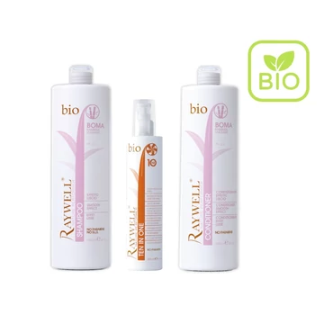 BIO - Simító és Gubancmentesítő Csomag – 1000ml BIO Boma Samponnal és Kondival