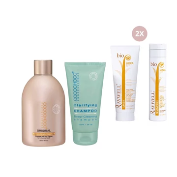 Starter Csomag, Raywell BIO HIDRA Samponnal és Maszkkal – 2*250ml BIO Hidra Samponnal és Maszkkal