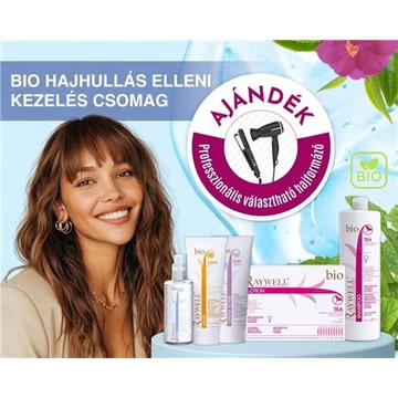 BIO Hajhullas Elleni Kezelés Csomag Ajándék Hajformázóval