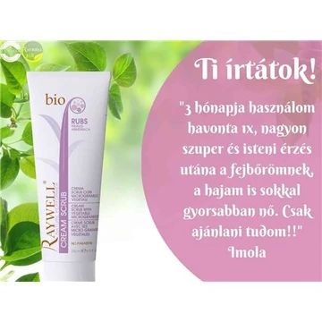 BIO RUBS - Előkészítő krémradír, fejbőr kezelésekhez