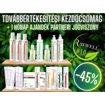 45% BIO Továbbértékesítési Kezdőcsomag +1 Hónap Ajándék Partneri Jogviszony