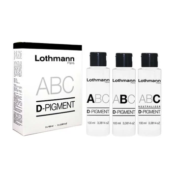 ABC D-Pigment, Mesterséges pigment eltávolító, haj roncsolás nélkül – 3*100ml