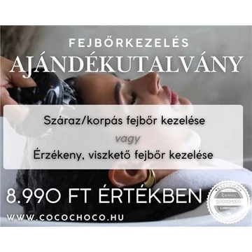 Ajándékutalvány - Fejbőrkezelés 1-2