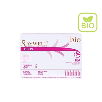 Raywell Frissítés alatt! BIO TEA - Hajnövesztő és Hajhullás elleni ampulla, Nőknek