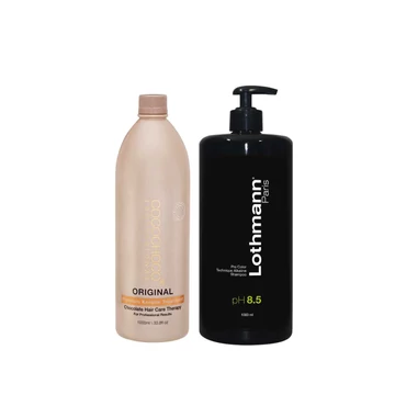 CHOCO CSÁBÍTÁS CSOMAG: 1L Keratin+1L Lothmann Mélytisztító Sampon