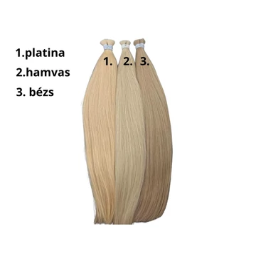 Choco Platina-Hamvas Póthaj – Platinaszőke 50cm