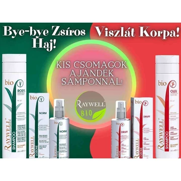 Ciao-Ciao Zsíros Haj, Viszlát Korpa BIO Csomagok, Ajándék Samponnal!! – 250ml Oleu Sampon+100ml Druff Szérum