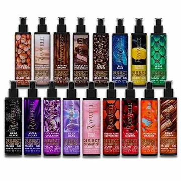 Direkt Pigment Peroxidmentes Tartós Színező Gél – Fekete RV311