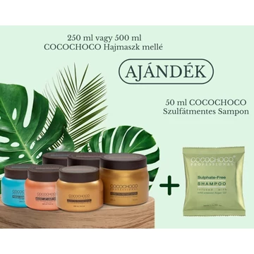 Maszk Ajándék Szulfátmentes Samponnal – 500ml Cashmere Hajmaszk