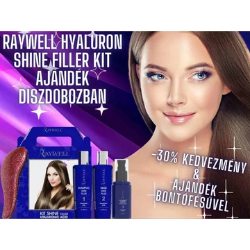 SHINE Filler KIT - Exkluzív Díszdobozban + Ajándék Professzionális Bontókefe