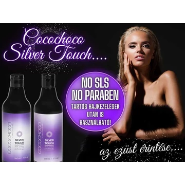 Silver Touch- NO SLS Sampon+Kondicionáló-Tartós Hamvas Szőke Haj – 250ml-es Samponnal és Kondival