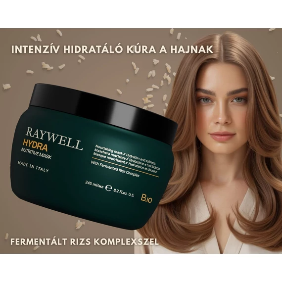 Raywell B.IO HYDRA Nutritive - Intenzív Hidratáló Maszk (245 ml)