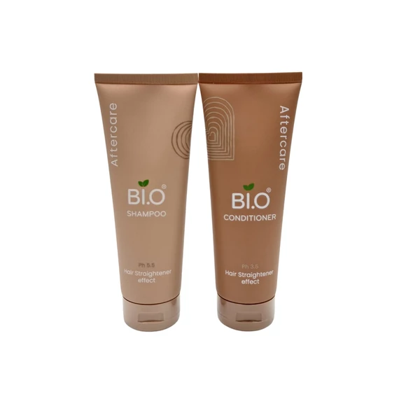 BI.O Aftercare Hajegyenesítő Sampon és Kondicionáló (2x250 ml)