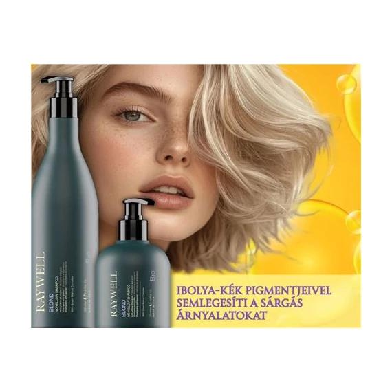 Raywell B.IO Blond No Yellow Sampon (275 ml)