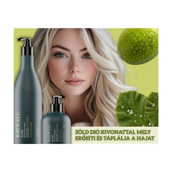 Raywell B.IO Blond No Yellow Sampon (275 ml)