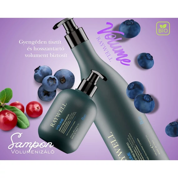 Raywell B.IO VOLUME - Volumenizáló és Dúsító Sampon (275 ml)