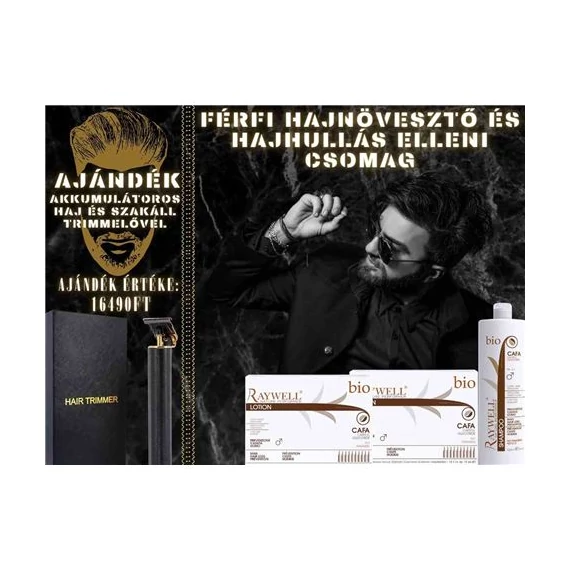 4 lépcsős Hajújraépítő csomag