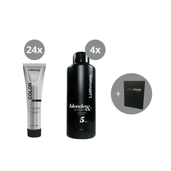 Shine Ammóniamentes Krémhajfesték 24+4 Csomag, Színskála albummal