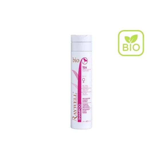 Raywell BIO TEA - Hajnövesztő és Hajhullás elleni sampon, Nőknek (250 ml)