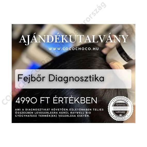 Ajándékutalvány - Fejbőr Diagnosztika