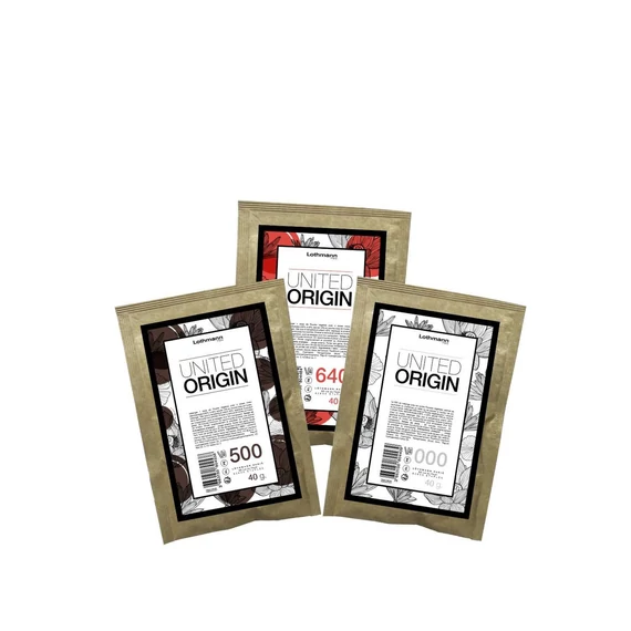 Növényi Organikus Porhajfesték, 100% Allergénmentes - United Origin – 040 Piros