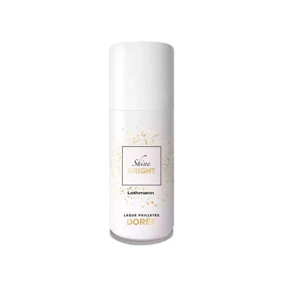 Shine Bright Arany Csillámspray – 100 ml